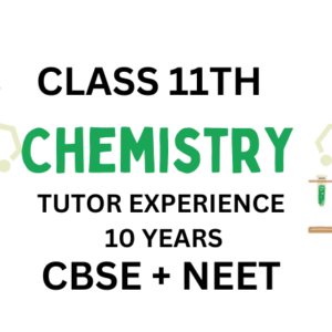 Class 11th Chemistry One to One Online Live Class Pro (CBSE+ NEET)