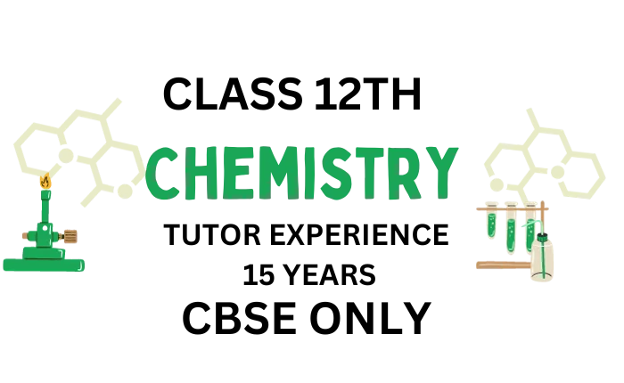 Class 12th Chemistry One to One Online Live Class Pro Plus (CBSE)